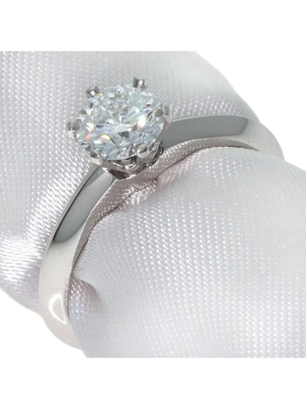 Tiffany & Co Solitaire Diamond Ring